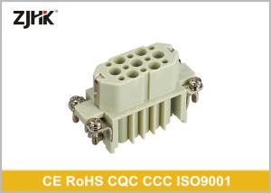 China HD Series 15 Pole Heavy Duty Multi Pin Connector / 10 Amp Electrical Connectors wholesale