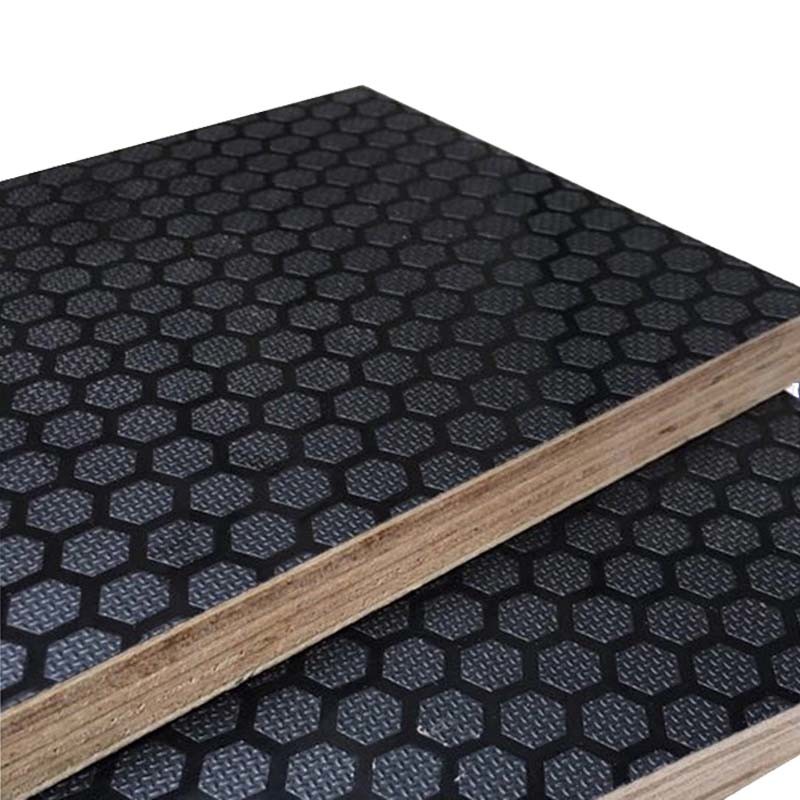 Hexa Anti Slip Film Faced Plywood For Vehicle Flooring