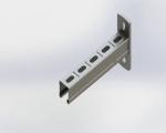 Concrete Diagonal Brace 316L Steel Plate Brackets Metal Bracket Seismic 10mm