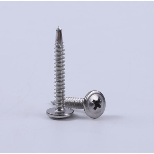 Wafer Head Phillip Drive BSD Thread Self Drilling Screw M8 M10 Thread Truss Head Self Drilling Screw