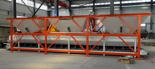 Concrete Batching Plant PLD4800 Aggregate Batcher