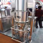 SUS304 SUS316 Fluid Bed Granulator Coater For Pharmaceutical Industry Milk