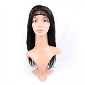 China Tangle Free Brazilian Front Lace Wigs , Silky Straight Wig 14 -32 Length on sale