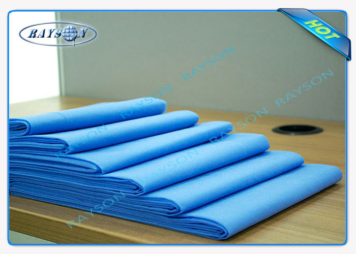 Non Woven Fabric Spunbonded Disposable Medical Bed Sheets for Hospital / Spa