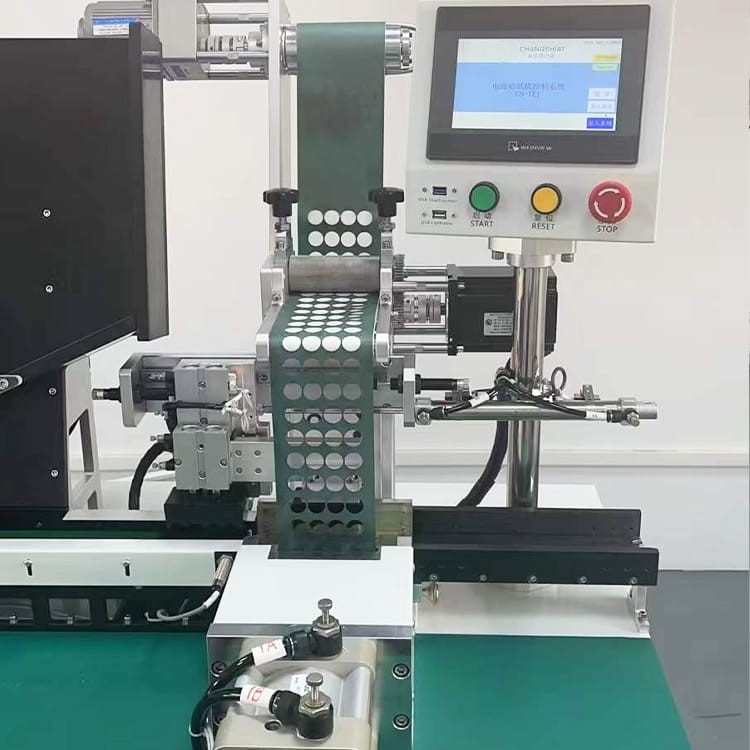 Battery Insulation Paper Sticker Machine Battery Stick Machine For 18650 21700 Cells