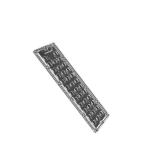 274x92mm 5050 LED Street Light Lens 70W Optical Grade PC Material