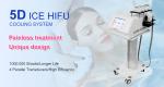 1,000,000shots 5D Ice Cooling Mmfu 4D 3D Mmfu Smas Lifting Ice Skin Care Beauty