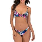 Luxury Polyester Swim Suit Sexy 2 Piece Bathing Suits Bikini Letter Print