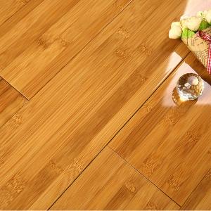 China Vertical Bamboo Laminated Flooring  Carbonized Color Solid Flooring Indoor wholesale