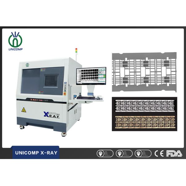 5 micro closed tube 90kv X-ray machine Unicomp AX8200Max for semicon leadframe testing