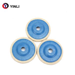 China Hard Density Natural Wool Felt Wheel 10mm Thickness For Drill wholesale