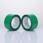 Transparent Green BOPP Adhesive Tape Insulation Tape Green With Logo Printed