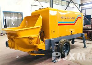 China Commercial Portable Trailer Mounted Concrete Pump HBTS80-16 Cement Pump Trailer wholesale
