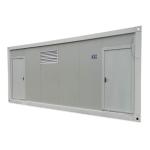 Local Standard Electricity and 70% Time-Saving Advantage Container Toilet