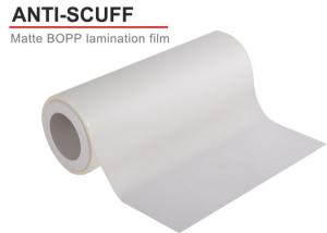 China Durable Wear Resistant Stain Like Touch BOPP Thermal Lamination Film For Flexible Package wholesale