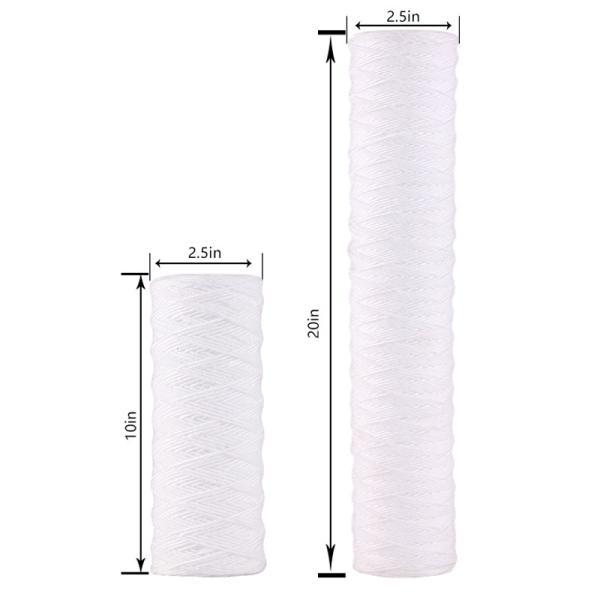 0.3 kg OEM Yes 5 Grade 1-10um 10/20inch Polypropylene Sediment Water Filter