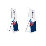 Vinyl Mesh Fabric PVC Custom Advertising Banners Roll Up Stand