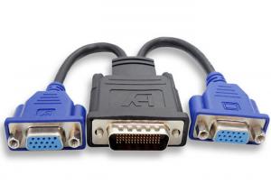 China DVI Splitter Cables Monitor Data Cable 59 PIN DVI Interface For Video Card wholesale