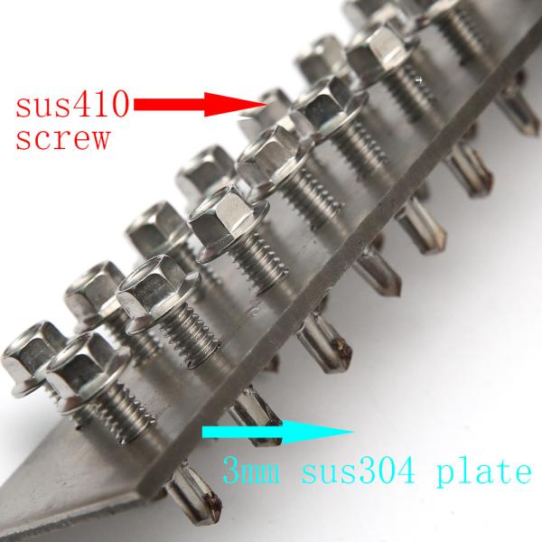 A2 304 Grade Stainless DIN7982 Countersunk Head Self Tapping Screws Phillips Drive Recess