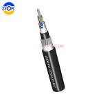 Double Armored Direct Burial Fiber Optic Cable 48 Core OM2 OM3 OM4 GYTA33