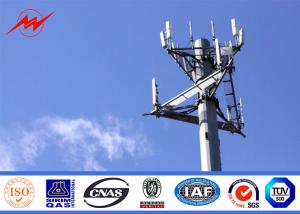 China 132kv 30 Meter Mono Pole Tower For Mobile Transmission Telecommunication wholesale