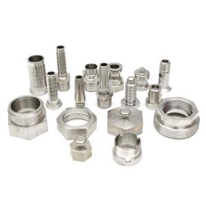 China Stainless Steel Pipe Fitting Food Grade Ss316 Sanitary Pipe Fittings wholesale
