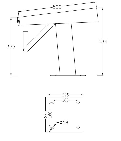 Standard 13KG 1 Step 500m Portable Diving Blocks