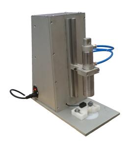 China CE 110V Semi Automatic Capping Machine Small Dropper Bottle For Essential Oil Eye Drop wholesale