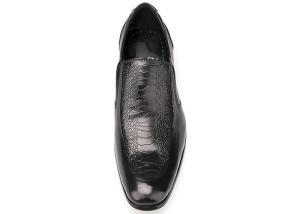 China Durable Men Formal Dress Shoes Spring / Autumn Comfortable Mens Black Slip On Shoes wholesale