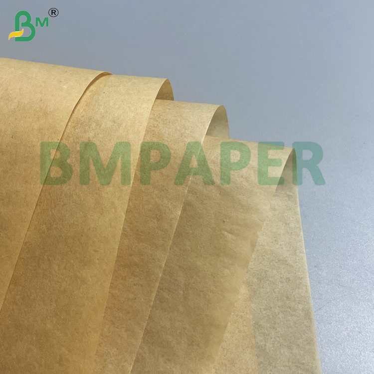 35-50gsm Greaseproof Paper for Fatty Food Packaging Brown & White Options Kit 3-8, Moisture-Resistant Recyclable