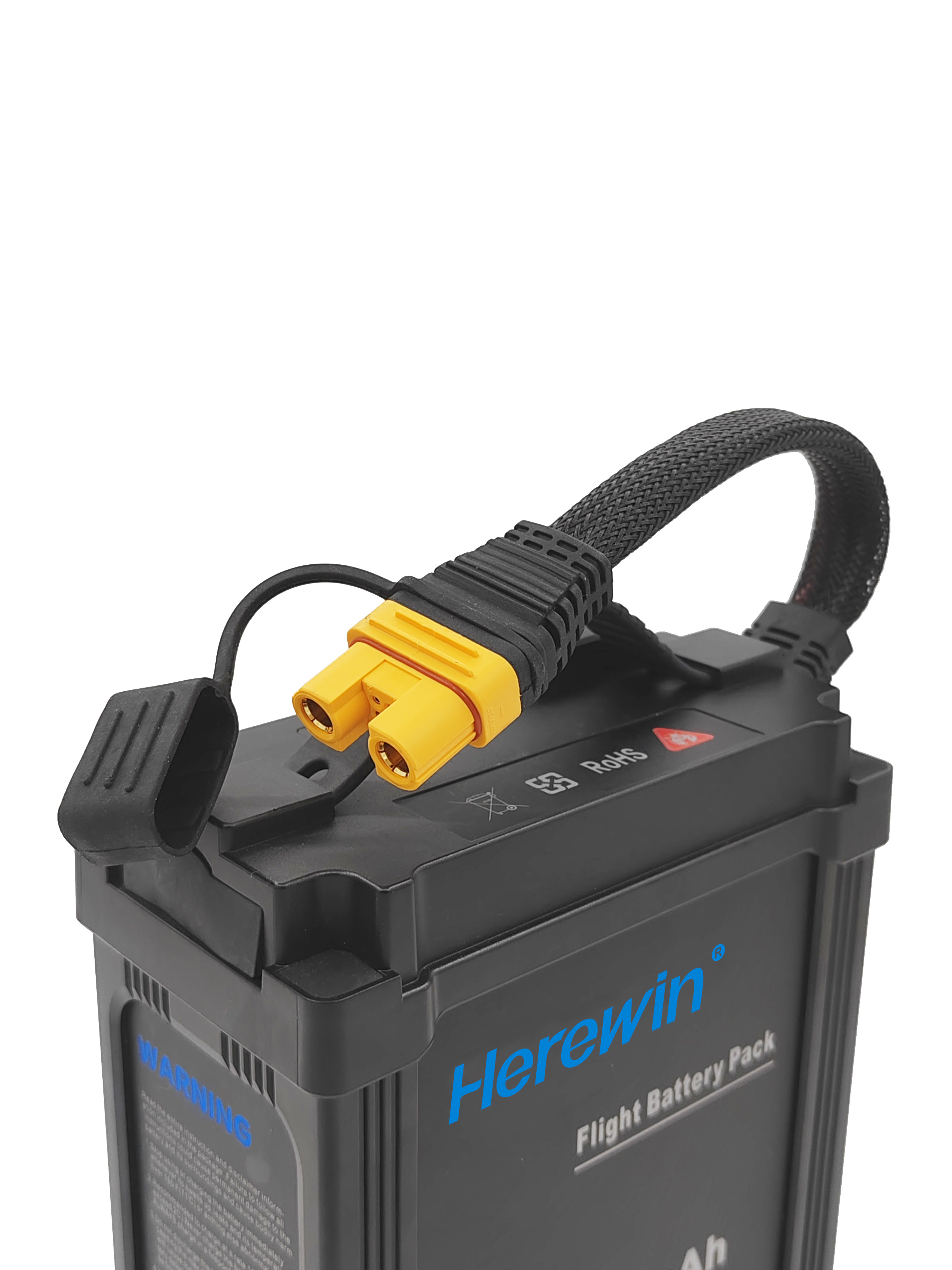12s Lipo Pack Herewin 16000mah Lipo Battery 45.6V 25C For Smart UAV Drone