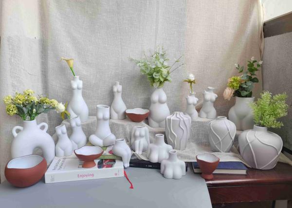 Factory Direct Supply Classic Handmade Pottery Clay Flower Pot Porcelain Ceramic