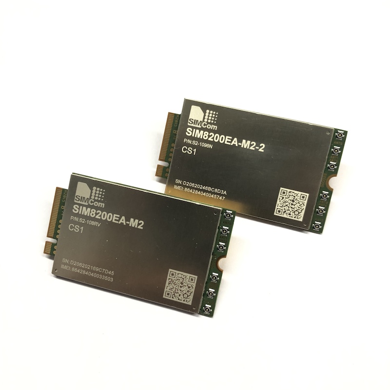 Original SIM8200EA-M2-2 R15 NSA SA Sub-6GHz M.2 Wireless Module sim8300G for Muz 5G IoT
