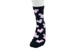 Cute Alpaca Pink Womens Fancy Socks Ankle Boot Socks For Women