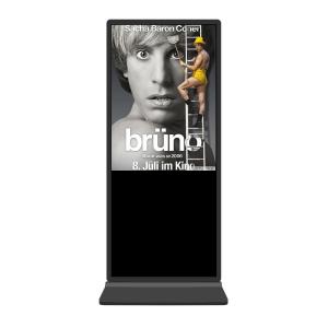 China Bus Stop Floor Standing Digital Signage / 49 Inch Windows Advertising Media Player wholesale