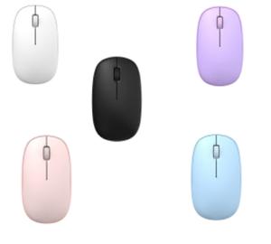 China ETEK 2.4G Wireless Mouse 1200DPI Clicks 5-Color Options 1-AA Battery Powered White Pink Purple Blue Black wholesale