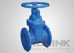 Cast Iron Resilient Seated Gate Valve Encapsulated Disc Non-rising Stem