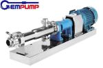 Food Grade Stainless Steel Mono Screw Pump 1400rmp Low Pressure