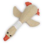 Chew Proof Denim Linen Pet Plush Toy/pet toys