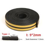 I Shaped Self Adhesive Foam Insulation Strips 9*2mm 9*6mm 9*4mm