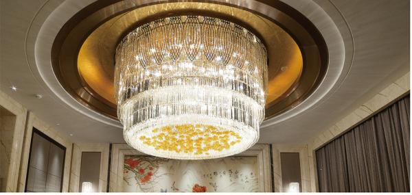 Hotel Wedding Contemporary Indoor Decoration Modern LED Ceiling Hanging Light