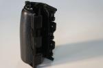 Black IP 67 TPR Gel Seal Fiber Optic Closure Easy Cramp Operater
