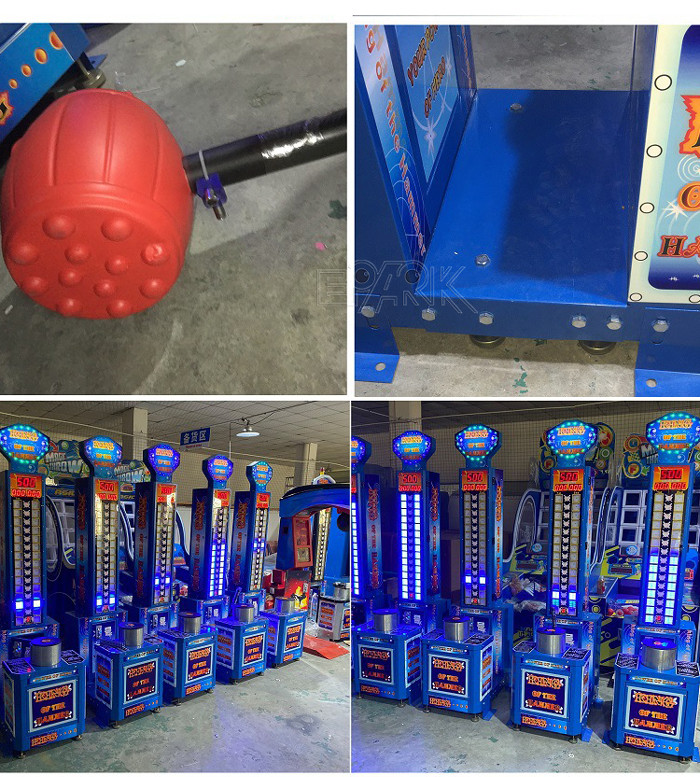 1 Player Hammer Ticket Game Machine Hammer Hitting Game Equipment