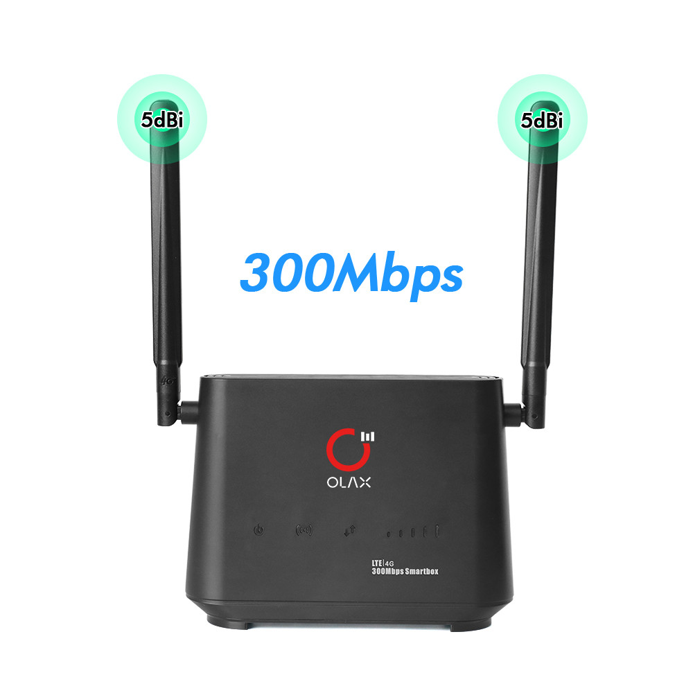 AX5 Pro 4G Industrial Router LTE CAT4 Indoor Wifi Router With Sim Card Slot