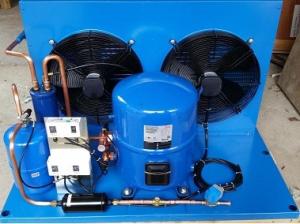 China MGZ125 HGZ125 Maneurop Reciprocating Air Cooled Refrigeration Unit R404a Condensing Unit on sale