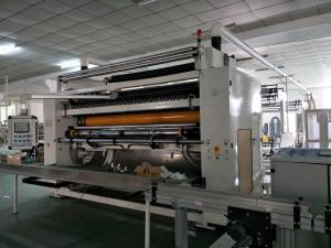 China Edge Embossing Facial Tissue Interfoling Device 800-1000 Pieces / Min wholesale