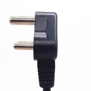China SABS South Africa Power Cord 3 Pin Plug 6A 16A 250V Extension Cable on sale
