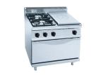 Gas / Electric Solidtop Hot Plate Western Kitchen Equipment Highest Temperature