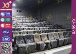 Micro Fiber Leatherette Double Color Cinema Theater Chairs In Plastic Big