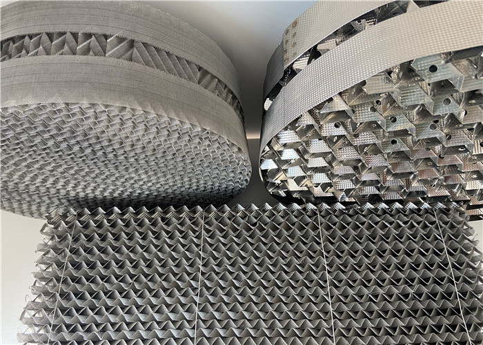 Corrugated Plate Structured Column Packing 250Y Stainless Steel 304 316L